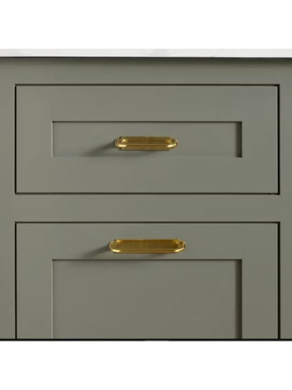 NIP Target 2-Per Pack Drawer Pulls Brass Finish Mounting Hardware Included 3.75